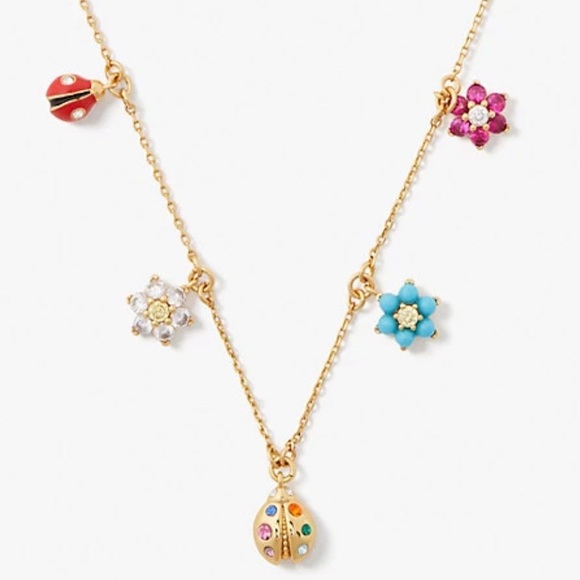 kate spade Multicolor Charm Necklace - Picture 2 of 5